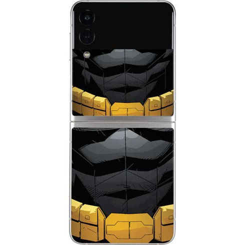 DC Comics Batman Chest Comic art Galaxy Z Flip3 5G Skin
